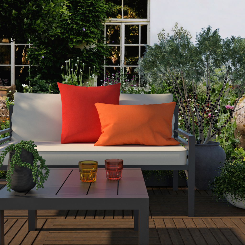 Sorrento Red Outdoor Cushions