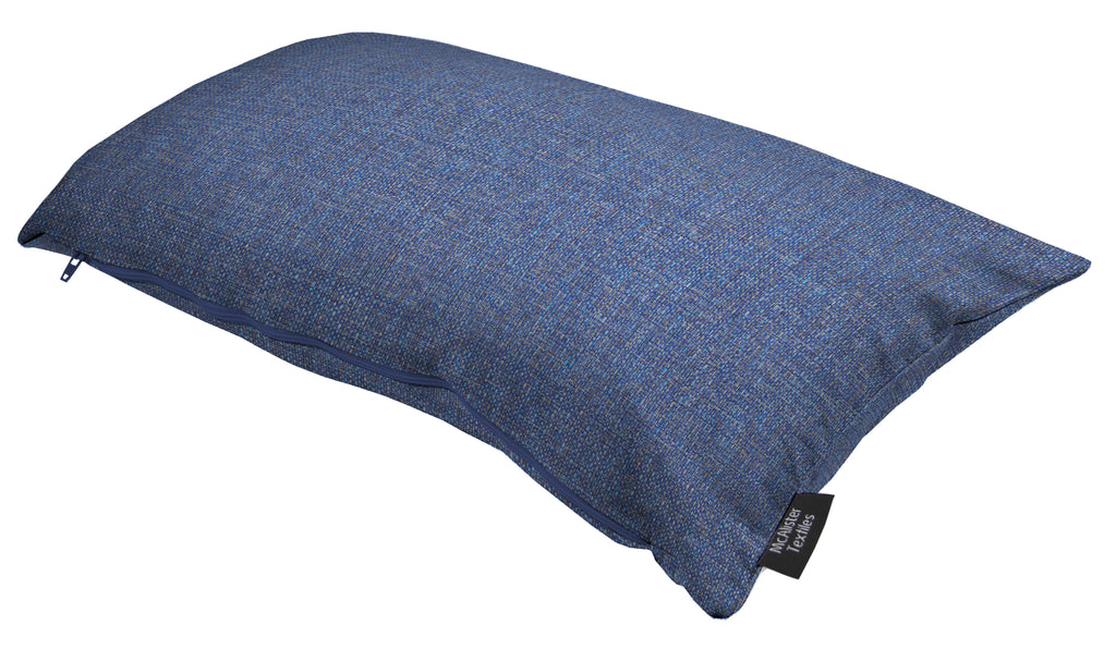 Roma Blue Woven Cushion