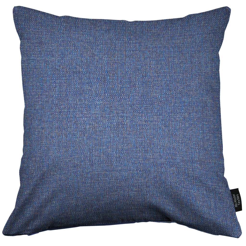 Roma Blue Woven Cushion