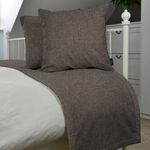 Load image into Gallery viewer, Roma Charcoal Grey Bed Runners
