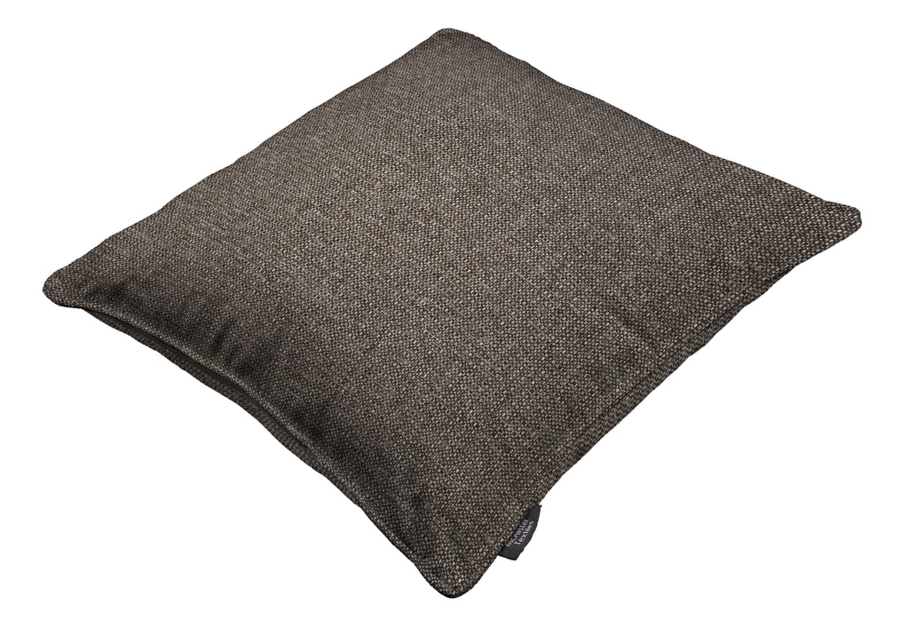 Roma Charcoal Grey Piped Cushion
