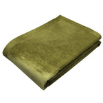 Load image into Gallery viewer, Lime Green Crushed Velvet Throws &amp; Runners
