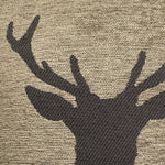 Load image into Gallery viewer, Stag Charcoal Grey Tartan Cushion
