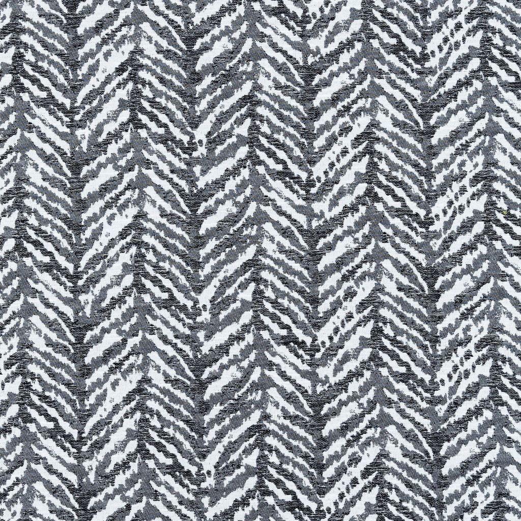 McAlister Textiles Baja Black + White Roman Blind Roman Blinds Standard Lining 130cm x 200cm 