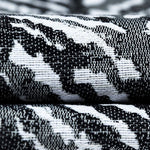 Load image into Gallery viewer, Baja Black + White Abstract Cushion
