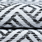 Load image into Gallery viewer, Monterrey Black + White Cushion
