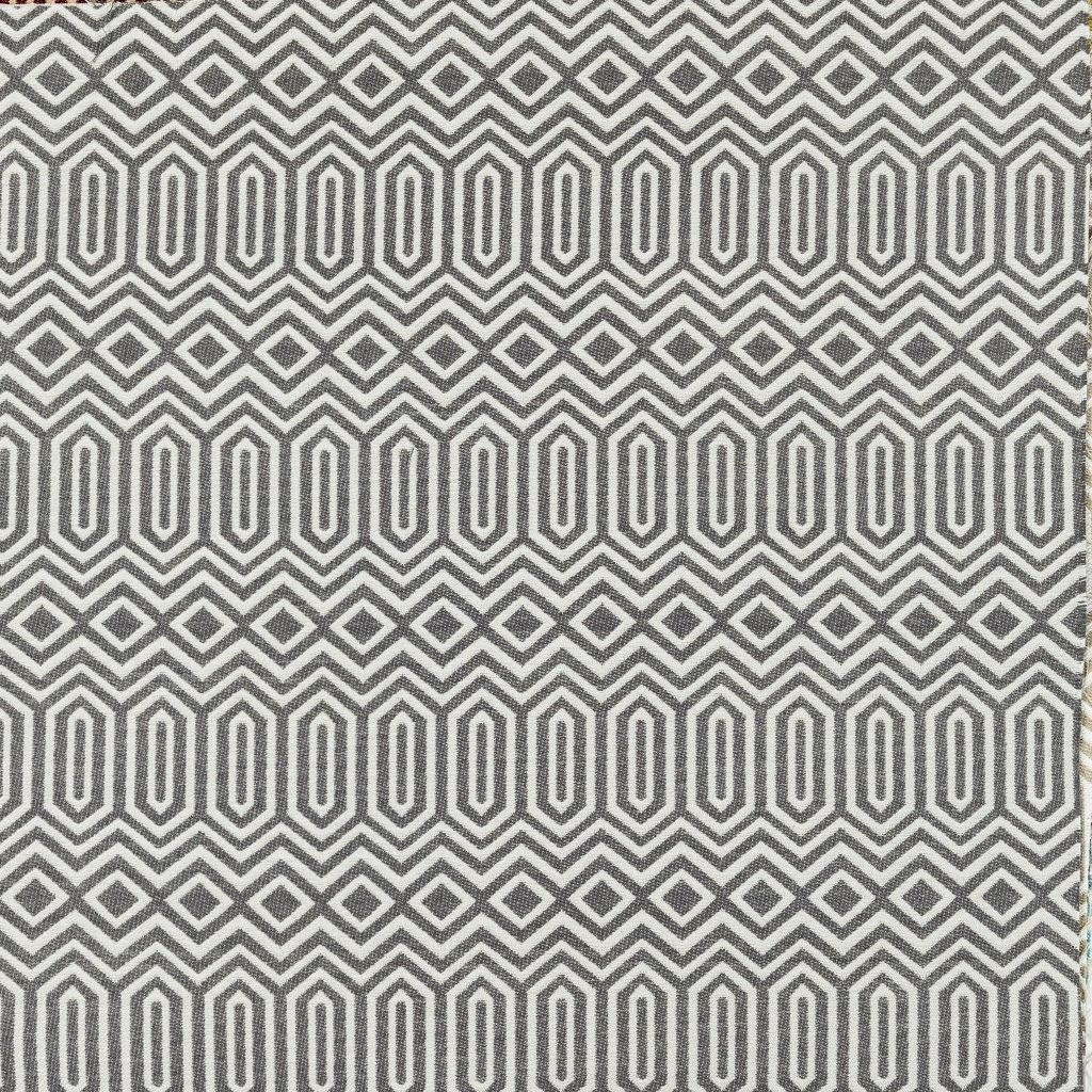 McAlister Textiles Colorado Geometric Charcoal Grey Roman Blind Roman Blinds 