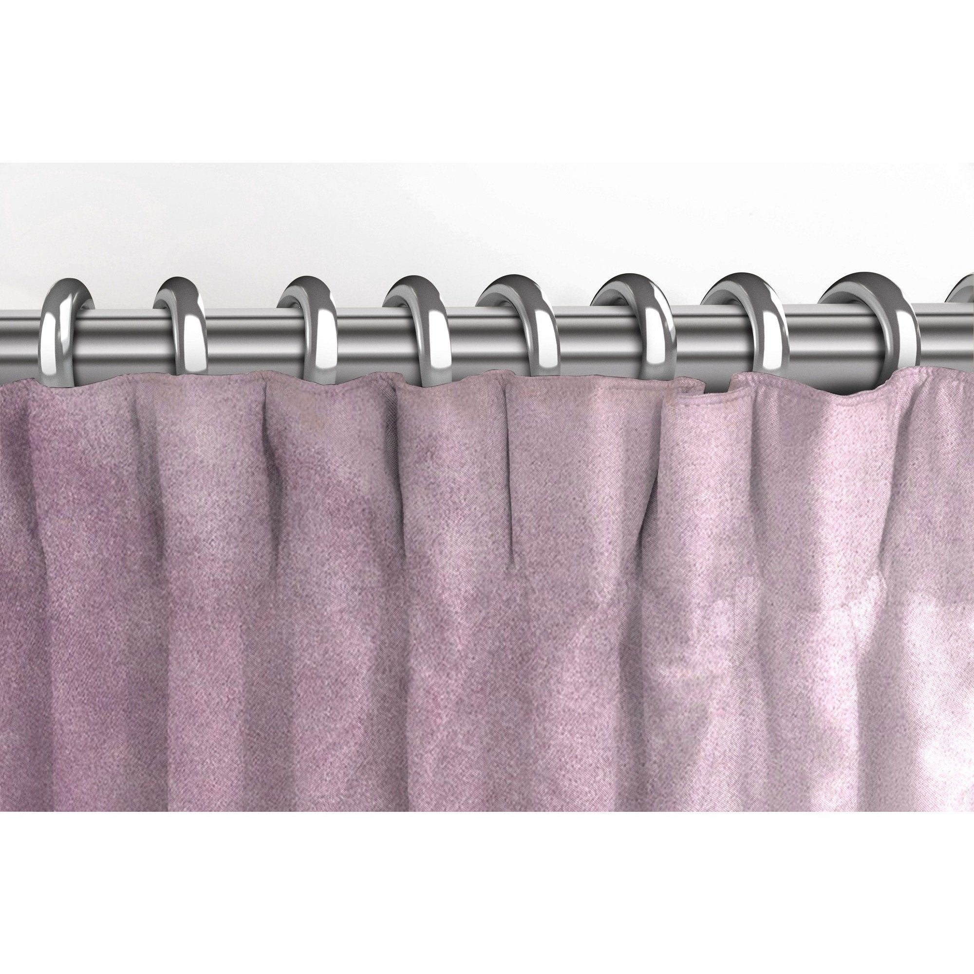McAlister Textiles Matt Lilac Purple Velvet Curtains Tailored Curtains 