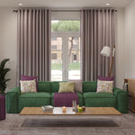 Load image into Gallery viewer, Hamleton Lilac Purple Textured Plain Curtains
