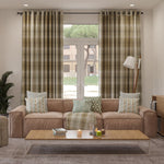 Load image into Gallery viewer, Angus Beige Cream Tartan Curtains
