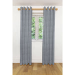 Load image into Gallery viewer, McAlister Textiles Acapulco Black + White Curtains Tailored Curtains 116cm(w) x 182cm(d) (46&quot; x 72&quot;) 
