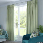 Load image into Gallery viewer, Herringbone Sage Green Curtains
