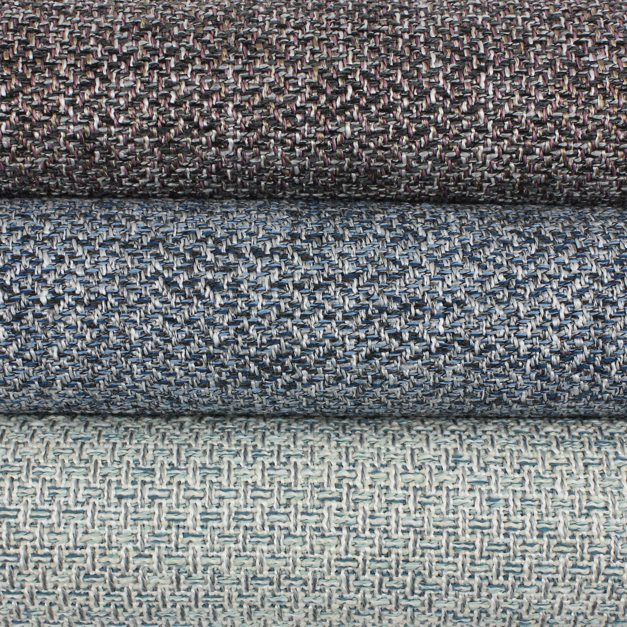 McAlister Textiles Skye Teal Tweed Curtains Tailored Curtains 
