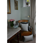 Load image into Gallery viewer, McAlister Textiles Herringbone Boutique Duck Egg Blue Cushion Cushions and Covers 
