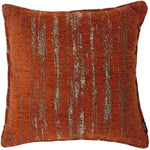 Load image into Gallery viewer, McAlister Textiles Textured Chenille Burnt Orange Cushion Cushions and Covers Polyester Filler 60cm x 60cm 
