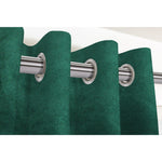 Load image into Gallery viewer, McAlister Textiles Matt Emerald Velvet Curtains Tailored Curtains 116cm(w) x 182cm(d) (46&quot; x 72&quot;) 
