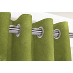 Load image into Gallery viewer, McAlister Textiles Matt Lime Green Velvet Curtains Tailored Curtains 116cm(w) x 182cm(d) (46&quot; x 72&quot;) 
