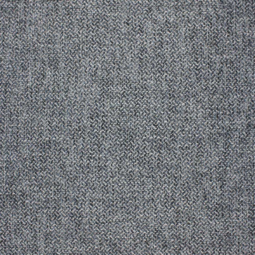 McAlister Textiles Harris Charcoal Grey and Blue Tweed Fabric Fabrics 