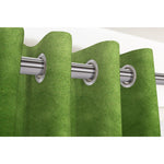 Load image into Gallery viewer, McAlister Textiles Matt Fern Green Velvet Curtains Tailored Curtains 116cm(w) x 182cm(d) (46&quot; x 72&quot;) 
