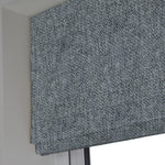 Load image into Gallery viewer, McAlister Textiles Harris Charcoal Grey and Blue Tweed Roman Blinds Roman Blinds 
