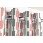 Load image into Gallery viewer, McAlister Textiles Lotta Blush Pink + Grey Curtains Tailored Curtains 
