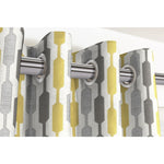 Load image into Gallery viewer, McAlister Textiles Lotta Yellow + Grey Curtains Tailored Curtains 
