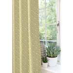 Load image into Gallery viewer, McAlister Textiles Elva Geometric Ochre Yellow Curtains Tailored Curtains 
