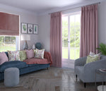Load image into Gallery viewer, Herringbone Lilac Purple Curtains
