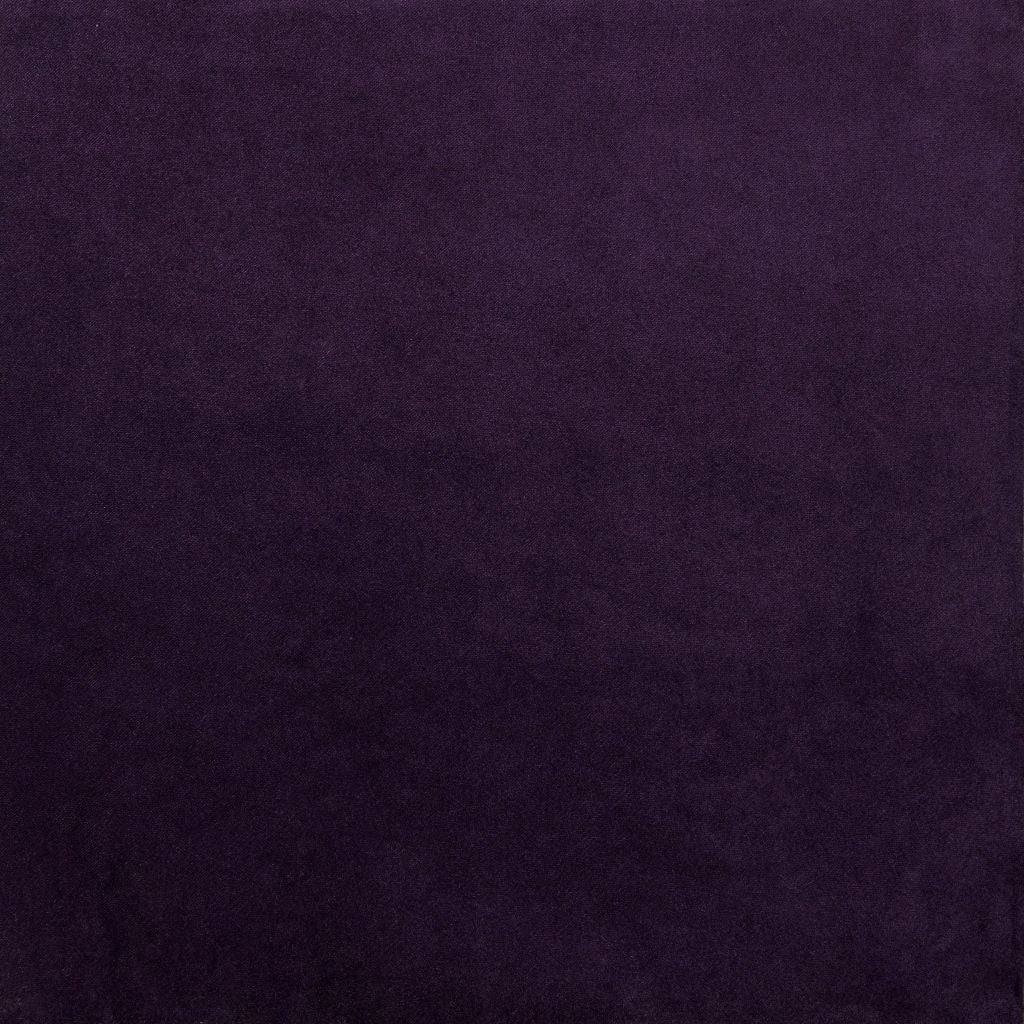 McAlister Textiles Matt Aubergine Purple Velvet Fabric Fabrics 1 Metre 