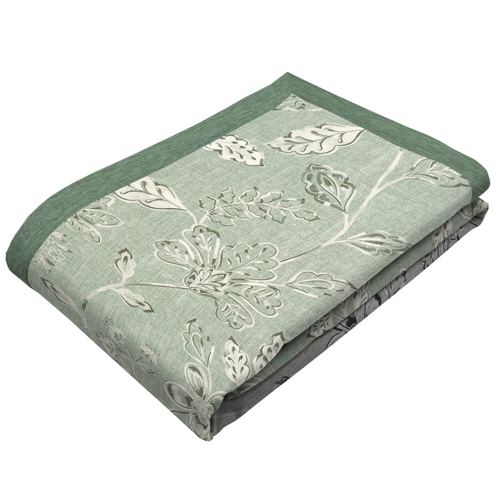 Eden Duck Egg Blue Printed Throws and Runners