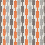 Load image into Gallery viewer, McAlister Textiles Lotta Burnt Orange + Grey Roman Blind Roman Blinds 
