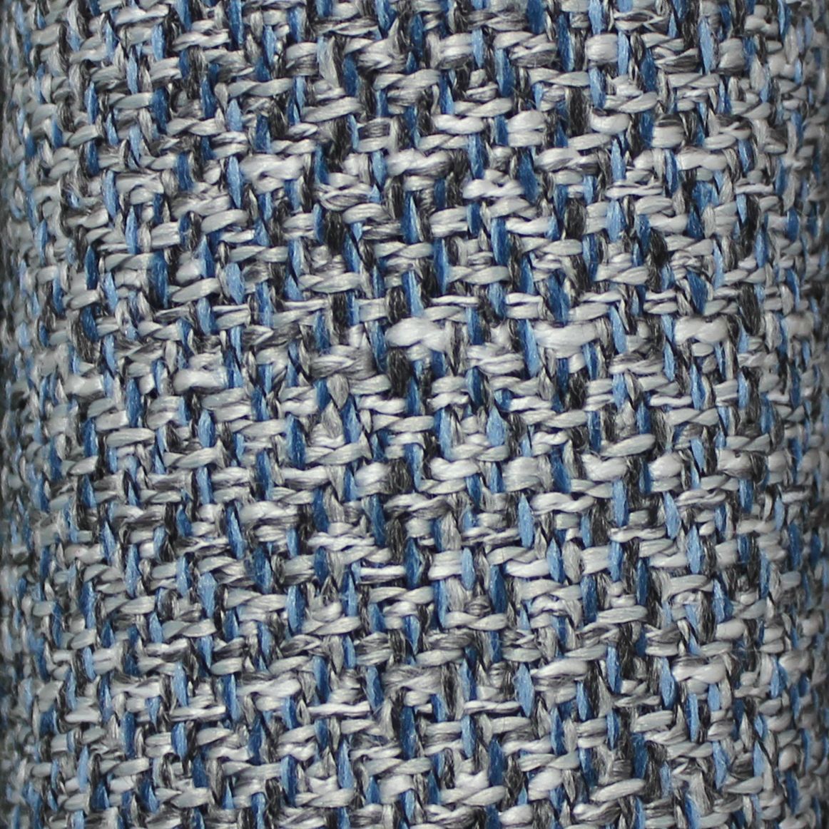 McAlister Textiles Harris Charcoal Grey and Blue Tweed Curtains Tailored Curtains 