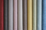 Load image into Gallery viewer, Harmony Linen Blend Ochre Textured Curtains
