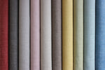Load image into Gallery viewer, Harmony Linen Blend Soft Blush Textured Curtains
