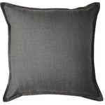 Load image into Gallery viewer, McAlister Textiles Savannah Charcoal Grey Cushion Cushions and Covers Cover Only 43cm x 43cm 
