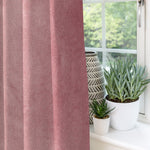 Load image into Gallery viewer, McAlister Textiles Matt Blush Pink Velvet Curtains Tailored Curtains 
