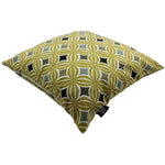 Load image into Gallery viewer, McAlister Textiles Geometric Ochre Yellow 43cm x 43cm Cushion Set of 3 Cushions and Covers 
