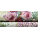Load image into Gallery viewer, McAlister Textiles Wildflower Pastel Purple Linen Cushion Cushions and Covers 
