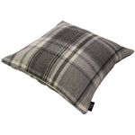 Load image into Gallery viewer, McAlister Textiles Heritage Charcoal Grey Tartan 43cm x 43cm Cushion Sets Cushions and Covers 
