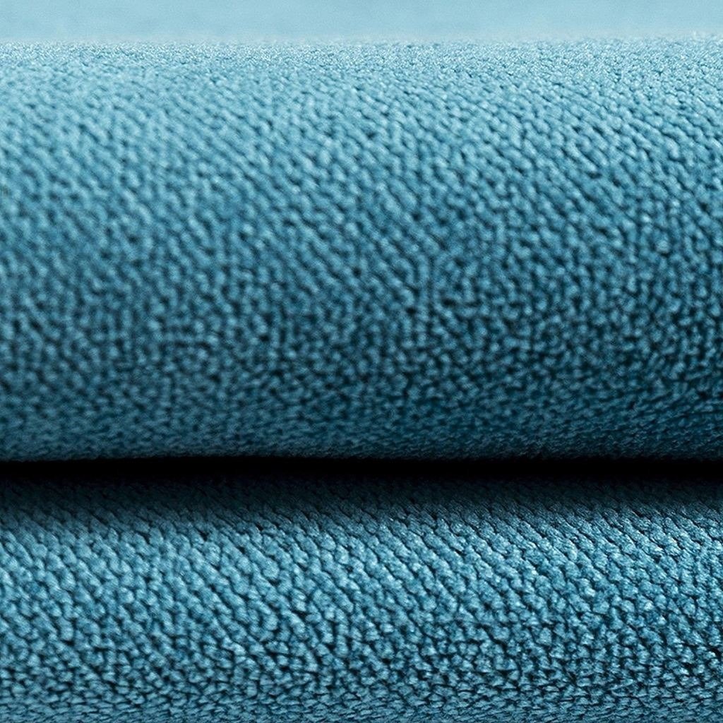 McAlister Textiles Matt Duck Egg Blue Velvet Fabric Fabrics 