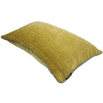 Load image into Gallery viewer, McAlister Textiles Alston Chenille Yellow + Grey Cushion Cushions and Covers 
