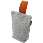 Load image into Gallery viewer, McAlister Textiles Herringbone Boutique Grey + Orange Door Stop Doorstops 

