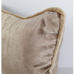 Load image into Gallery viewer, McAlister Textiles Beige Mink Crushed Velvet Cushions Cushions and Covers 
