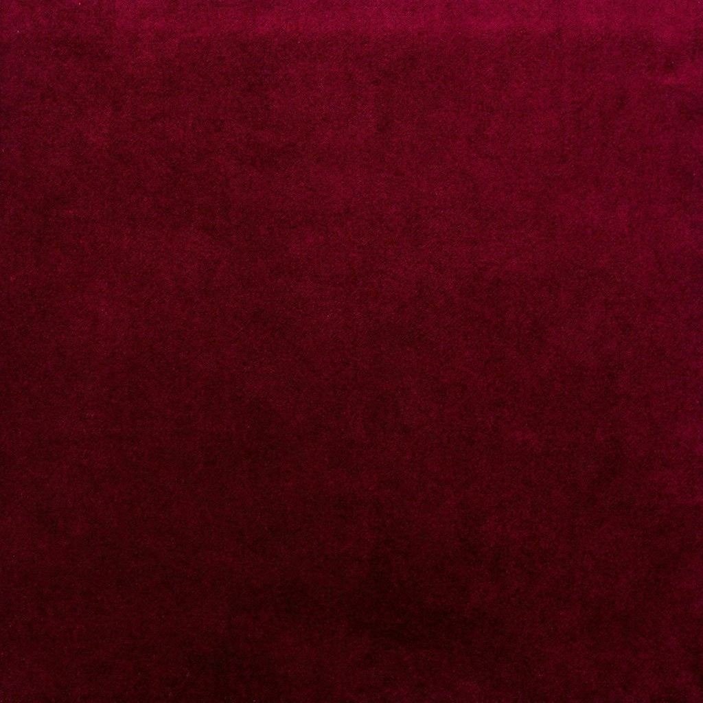 McAlister Textiles Matt Wine Red Velvet Fabric Fabrics 1 Metre 
