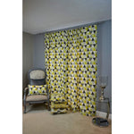 Load image into Gallery viewer, McAlister Textiles Vita Cotton Print Ochre Yellow Curtains Tailored Curtains 
