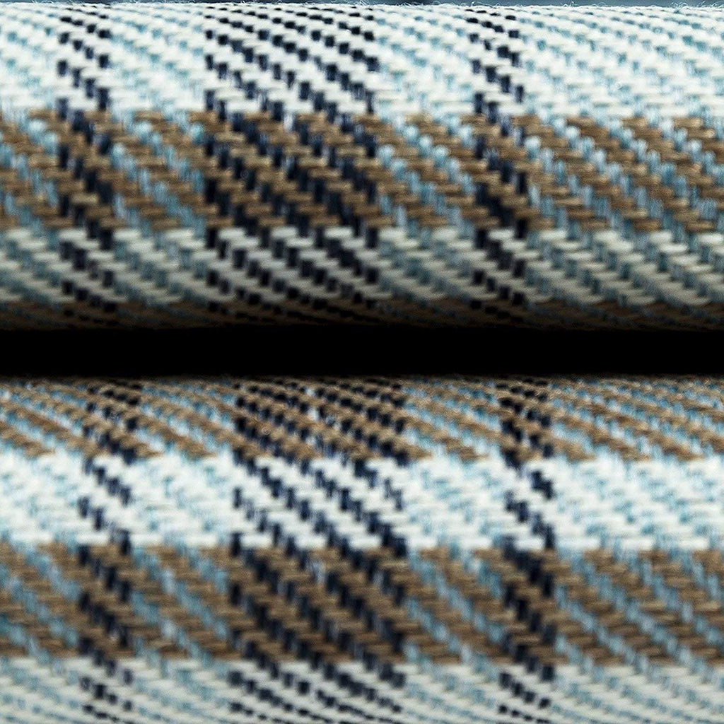 McAlister Textiles Angus Duck Egg Blue Tartan 43cm x 43cm Cushion Sets Cushions and Covers 