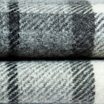 Load image into Gallery viewer, McAlister Textiles Heritage Tartan Charcoal Grey Curtain Fabric Fabrics 
