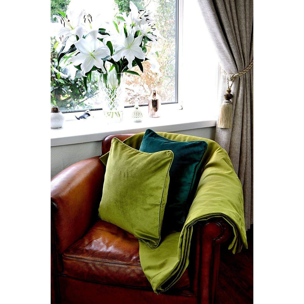 McAlister Textiles Heritage Purple + Green Tartan Home Decor Design Set 