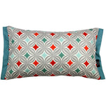 Load image into Gallery viewer, McAlister Textiles Laila Cotton Print Burnt Orange Pillow Pillow Cover Only 50cm x 30cm 
