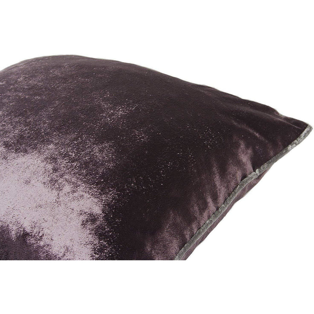McAlister Textiles Aubergine Purple Crushed Velvet Cushions Cushions and Covers 